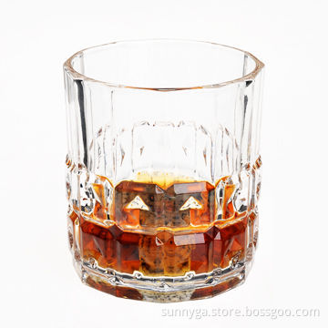 Whisky glass with whisky stone, 8oz glass, natural soapstone, keep hot things and cold things